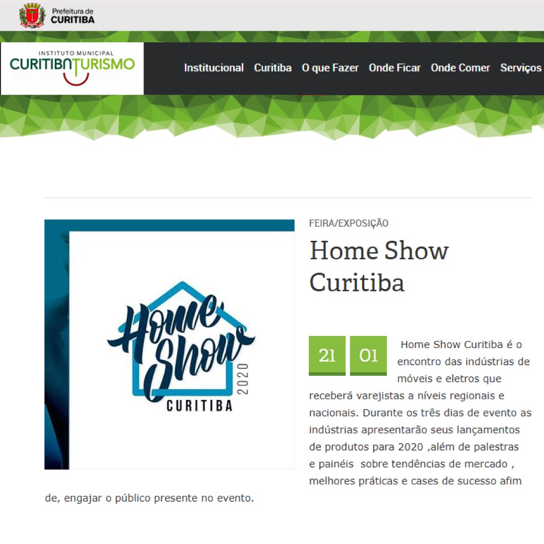 Home Show Curitiba 2020: A estreia que marcou o setor de móveis e eletros